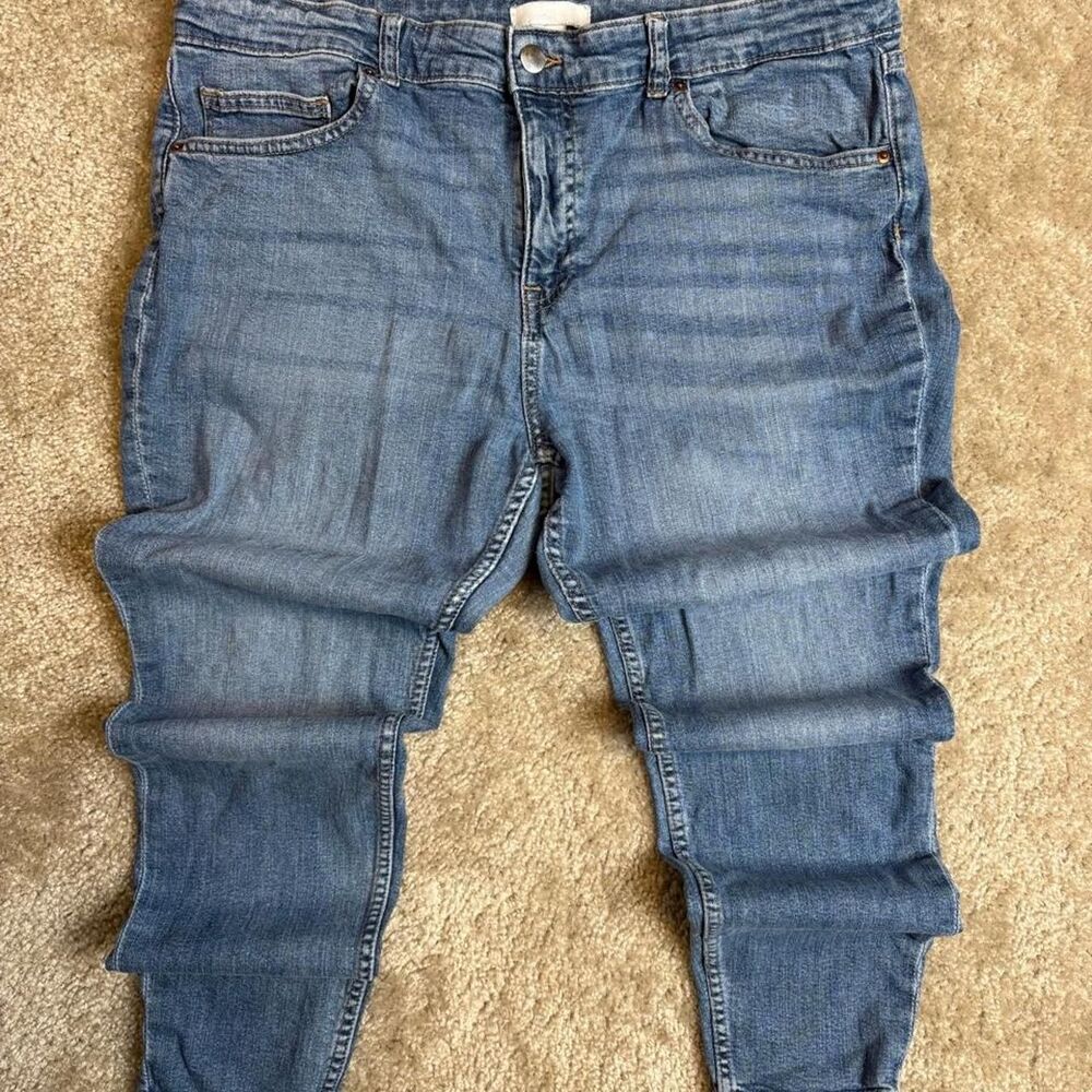 H-m Women's Blue and Navy Jeans